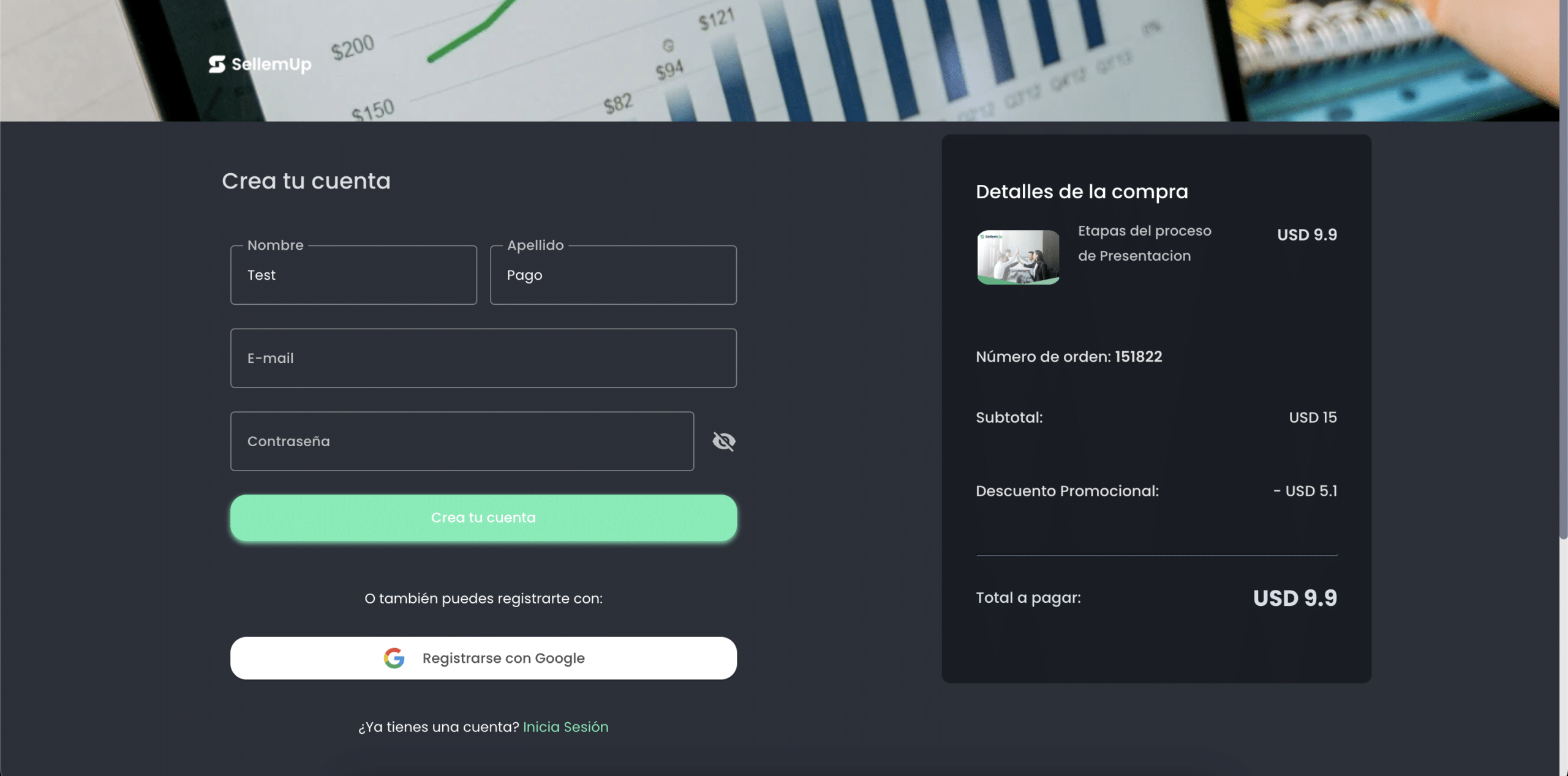 como es el checkout de sabionet